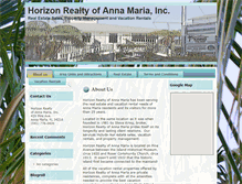 Tablet Screenshot of anna-maria-island-vacation.com